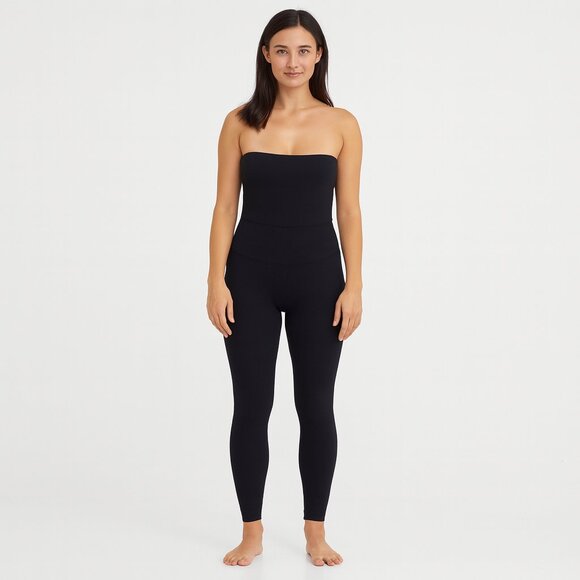 Outdoor Voice Solid Black Size Large Workout Athletic Leggings - Picture 1 of 5